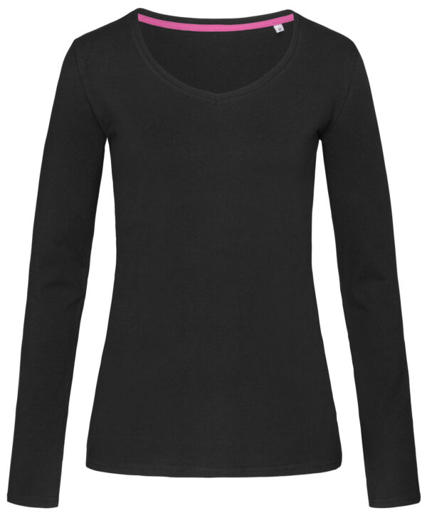 Stedman T-shirt V-neck Claire LS for her