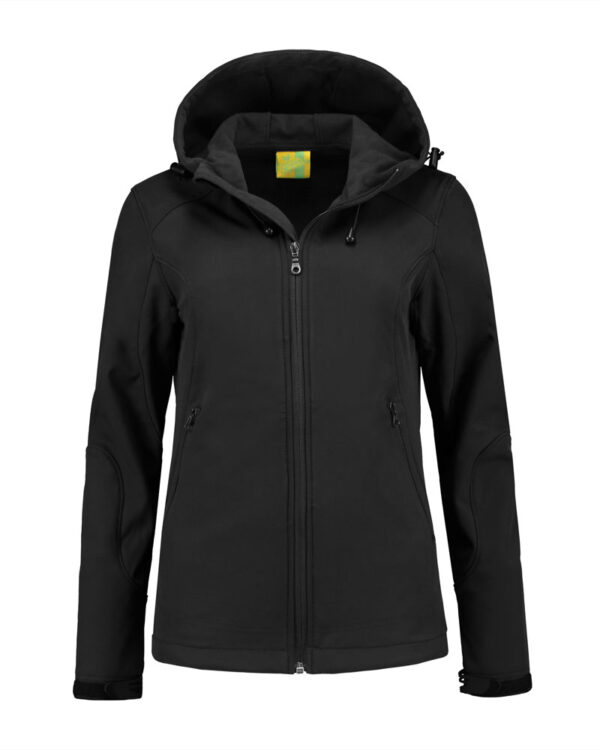 L&S Jacket Hooded Softshell for her